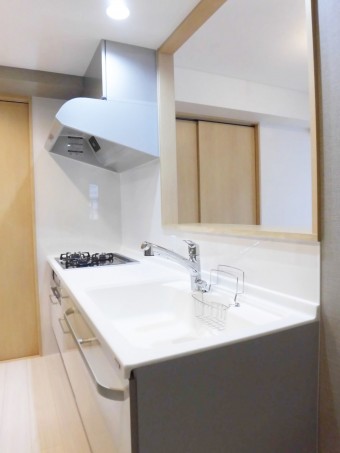 最適な作業動線で快適なキッチンに　新宿区K様邸